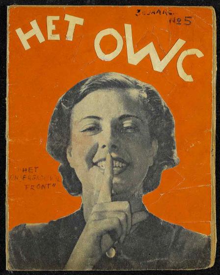 Curt Bloch, Het Onderwater Cabaret, Magazine cover from 03.02.1945, Jewish Museum Berlin, Curt Bloch collection, loaned by the Charities Aid Foundation America