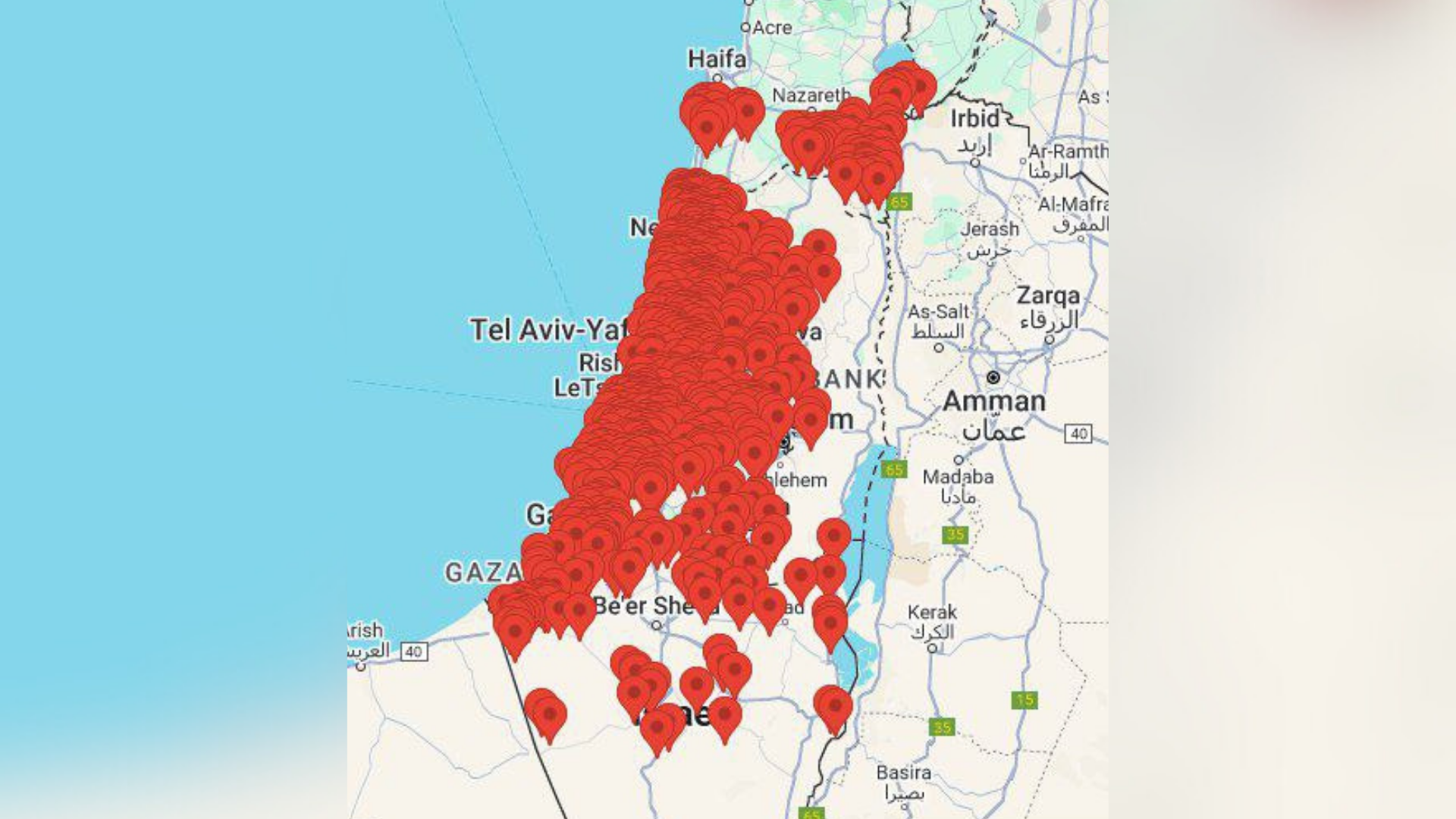 Israele sotto attacco: l’Iran lancia missili sullo Stato Ebraico