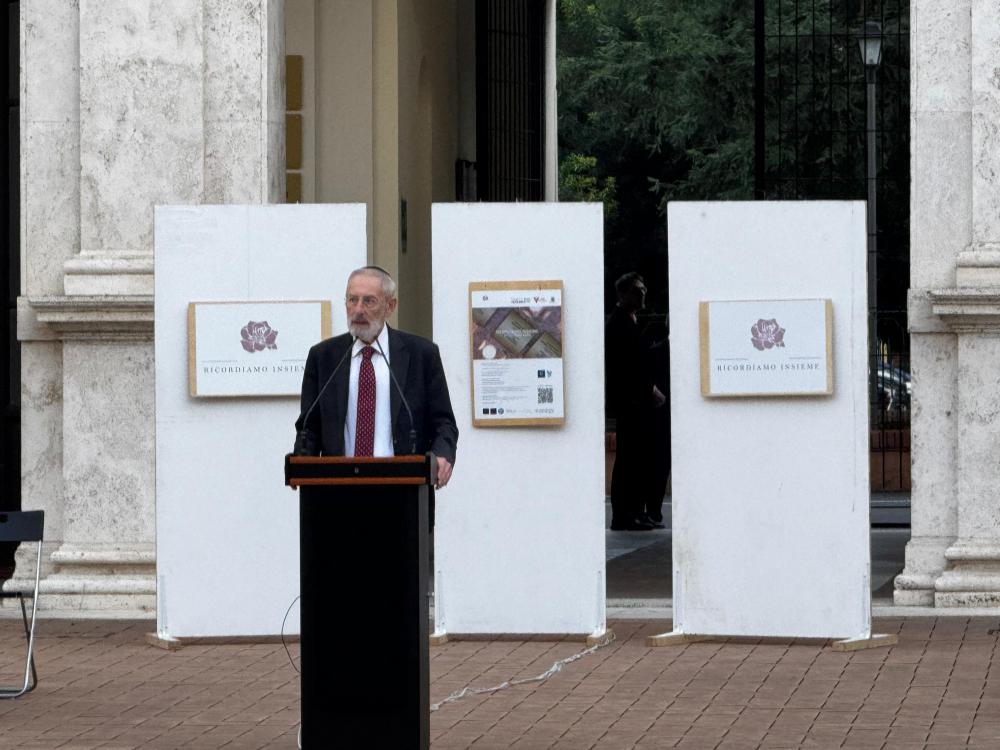 “Ricordiamo Insieme”: a Palazzo Salviati la cerimonia in ricordo della deportazione degli ebrei di Roma