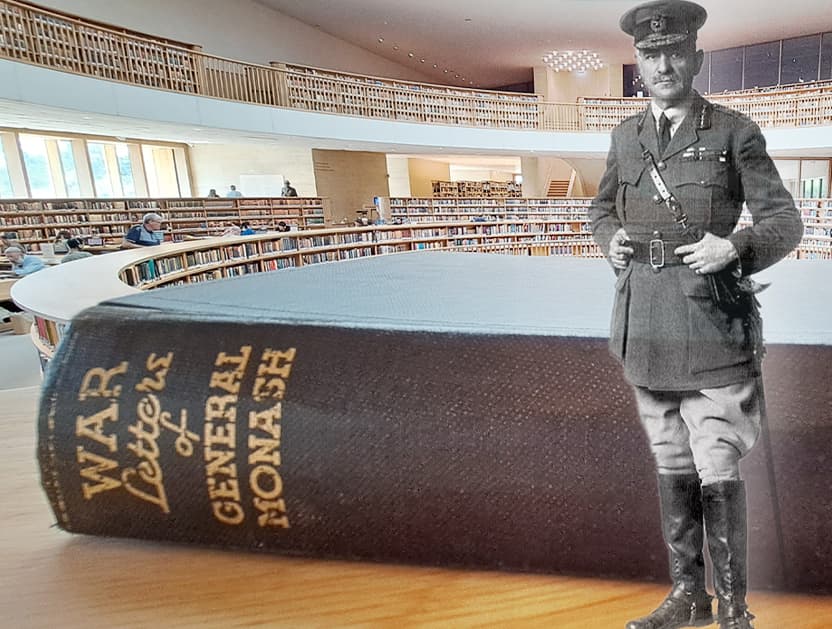 Le lettere di Sir John Monash il regalo arrivato alla NLI  dopo 90 anni