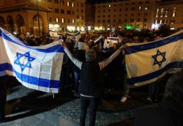 Antisemitismo, la manifestazione a Roma dell’Associazione Setteottobre