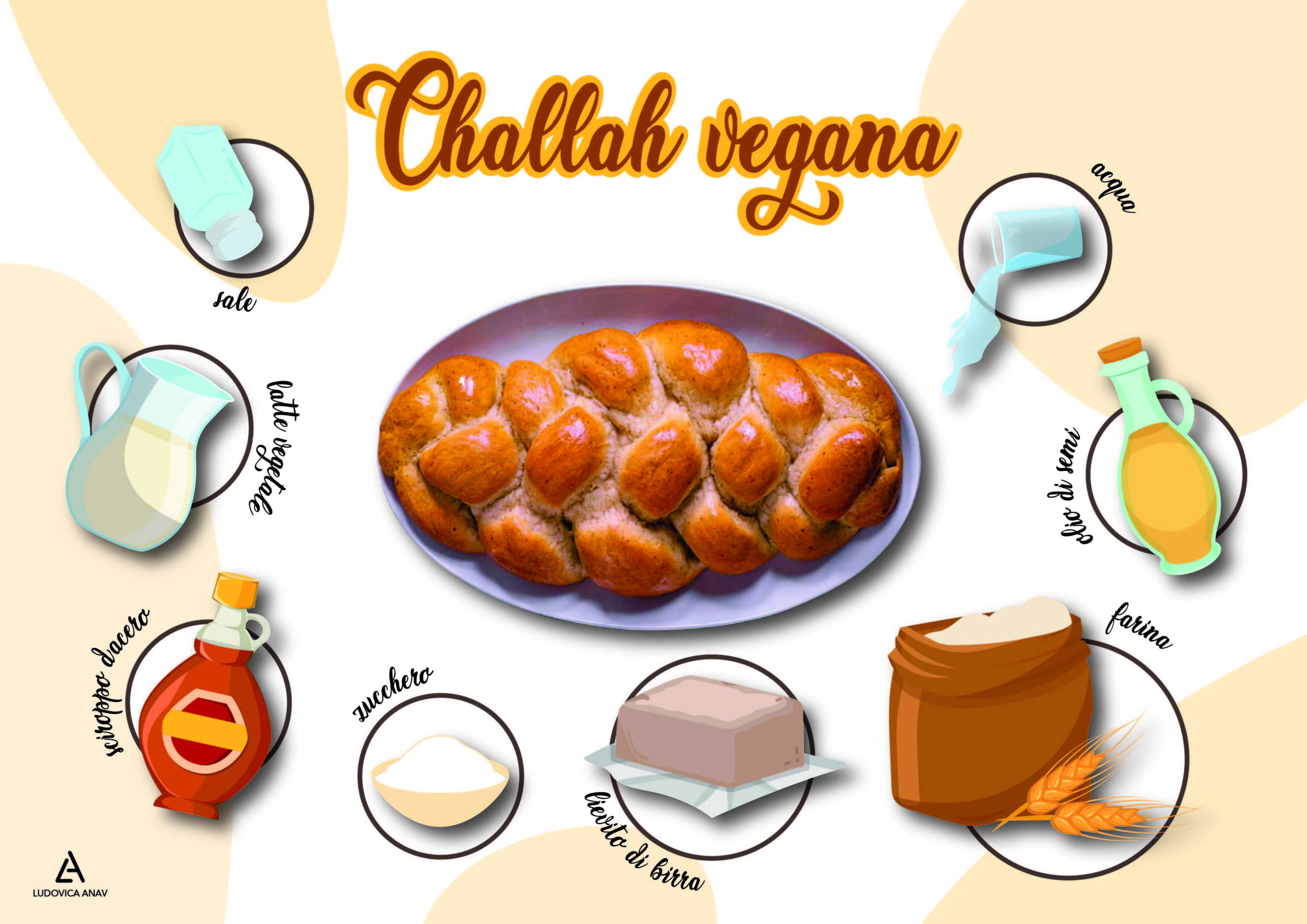 La challah vegana