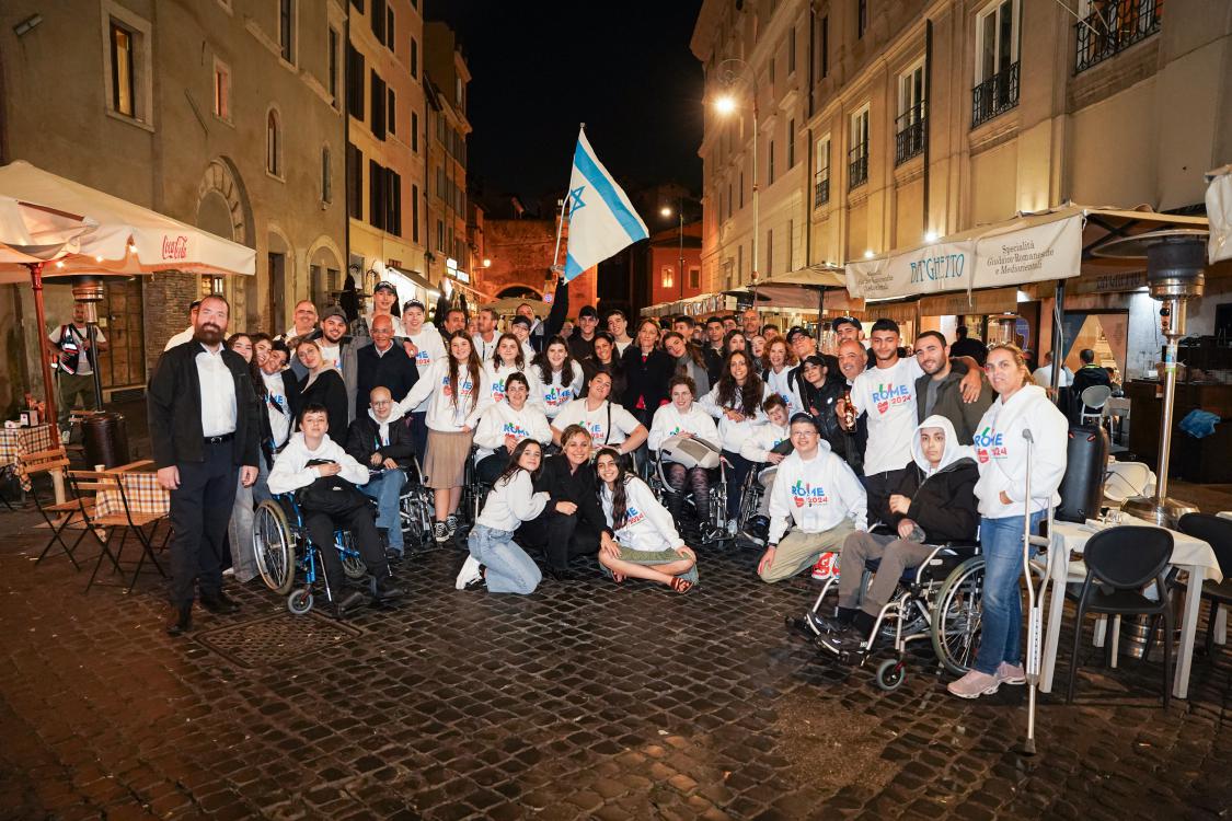 Am echad lev echad: i ragazzi dell'associazione “Rachashei Lev” a Roma