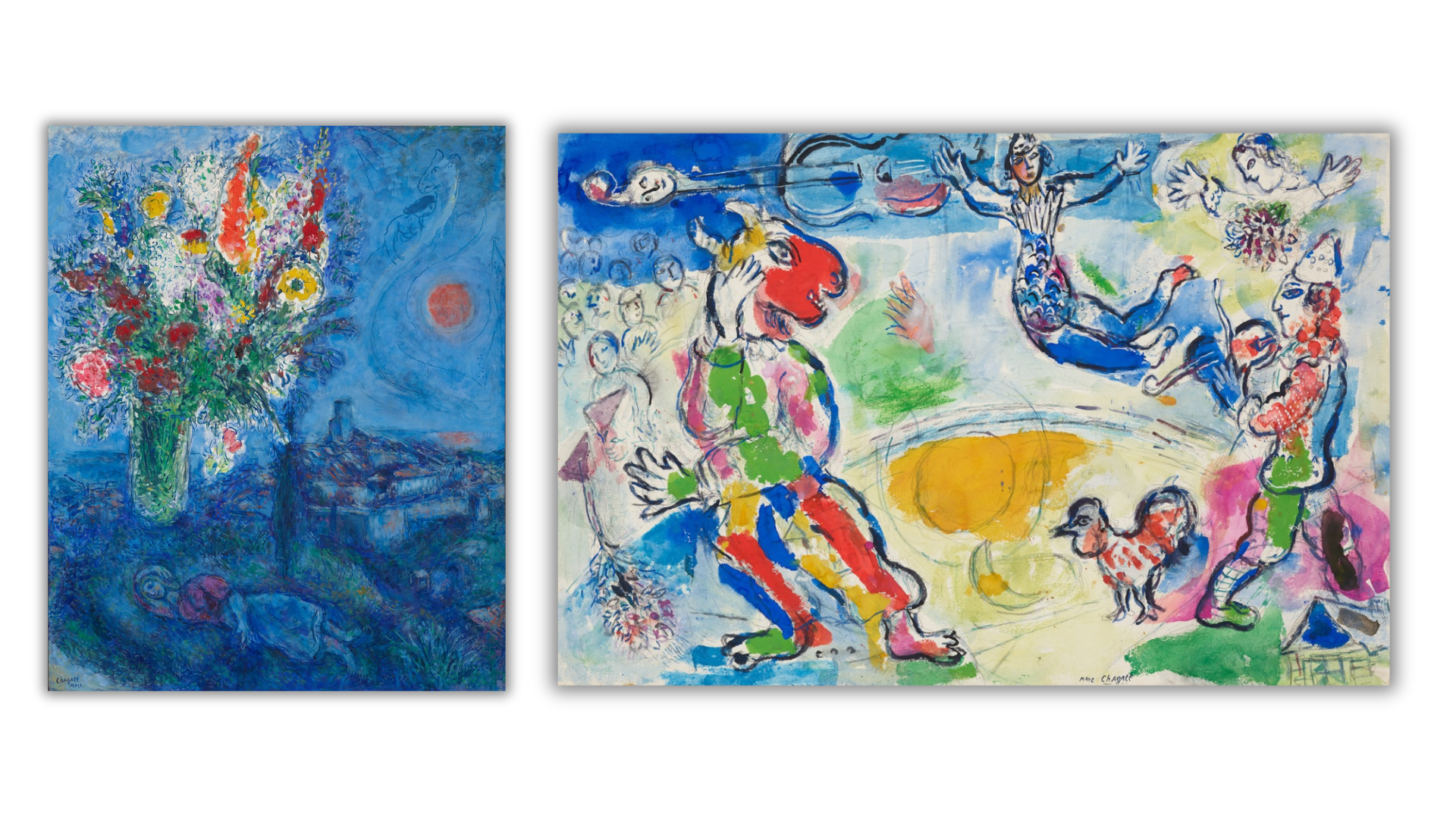 Chagall all'Albertina di Vienna: cento capolavori affascinano i visitatori